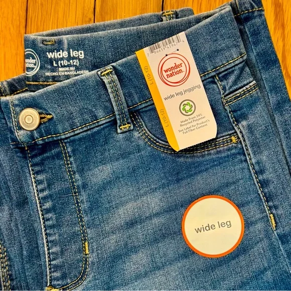 Girls L(10-12) Jeggings Denim Pull-On Jeans - Picture 5 of 7